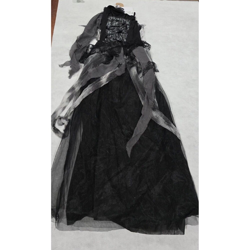 NEW - Cemetery Bride Costume Kids L (10/12) Halloween Costume Corpse - Zombie